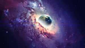 Cosmic_ Earth_ Viewed_ From_ Space Wallpaper