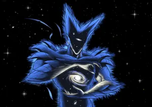 Cosmic_ Garou_ Artwork Wallpaper