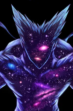 Cosmic_ Garou_ Space_ Aura Wallpaper