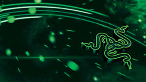 Cosmic Green Snake 4k Wallpaper