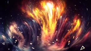 Cosmic_ Inferno_ Abstract Wallpaper