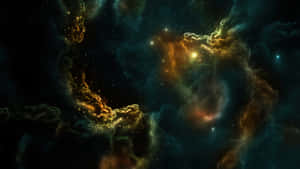 Cosmic Nebulae In Space Wallpaper