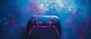 Cosmic P S5 Controller Art Wallpaper