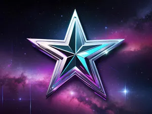 Cosmic Shiny Star Wallpaper