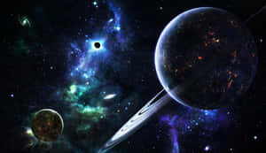 Cosmic_ Voyage_ Scene Wallpaper