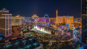 Cosmopolitan Hotel View Of Vegas 4k Wallpaper