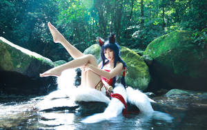 Cosplay Nine Tailed Fox Wallpaper