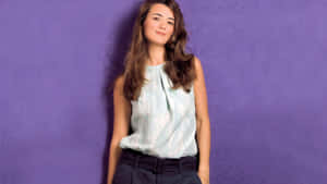 Cote De Pablo Casual Style Wallpaper