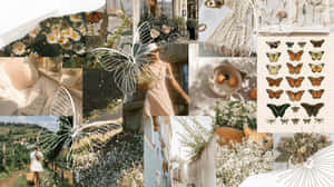 Cottage Core_ Inspiration_ Collage Wallpaper