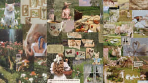 Cottagecore Collage Aesthetic.jpg Wallpaper