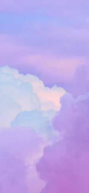 Cotton Candy Cloud Aesthetic Iphone 11 Wallpaper