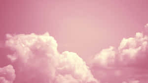 Cotton Candy Clouds Desktop Pink Aesthetic Wallpaper