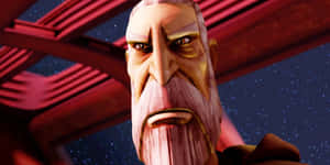 Count Dooku Animated Portrait Wallpaper