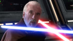 Count Dooku Lightsaber Duel Wallpaper