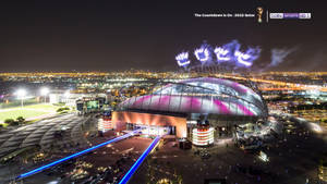 Countdown To The 2022 Fifa World Cup In Qatar Wallpaper