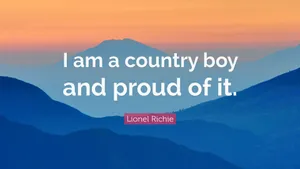 Country Boy Pride Quote Wallpaper