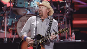 Country Music Performance Toby Keith Wallpaper