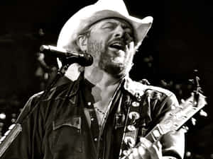 Country Music Performance Toby Keith Wallpaper