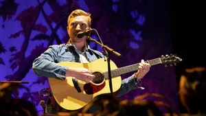 Country Musician Performing Live Wallpaper