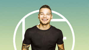 Country Singer Kane Brown Performing Onstage Wallpaper