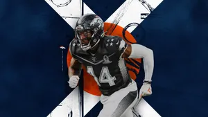 Courtland Sutton Dynamic N F L Receiver Artwork Wallpaper