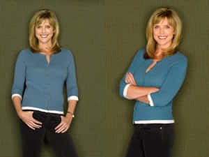 Courtney Thorne-smith Radiant Smile Wallpaper