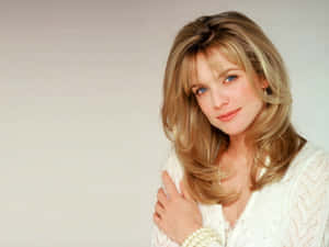 Courtney Thorne-smith Radiates Charm And Elegance Wallpaper