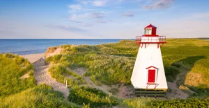 Covehead Harbour Lighthouse P E I Wallpaper