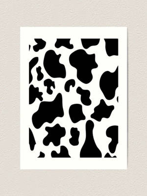 Cow Print Frame Wallpaper