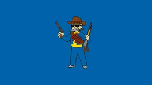 Cowboy Blue Art Wallpaper