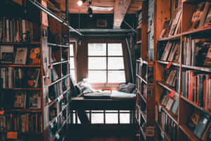 Cozy_ Book_ Nook_ Library_ Aesthetic.jpg Wallpaper