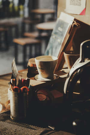 Cozy Coffee Shop Vibes.jpg Wallpaper