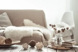 Cozy Interior Decor Warm Aesthetic Wallpaper