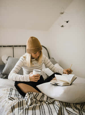 Cozy Journaling Session.jpg Wallpaper