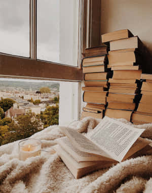 Cozy Reading Nook With View.jpg Wallpaper