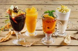 Cozy Winter Drinks And Treats Wallpaper