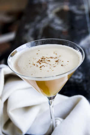 Cozy Winter Drinks Collection Wallpaper