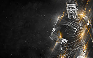 Cr7 Light Sparks Wallpaper