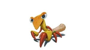 Crab Bugsnax Character Wallpaper