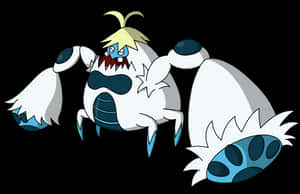 Crabominable With Large Arms Wallpaper