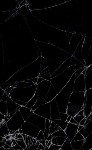 Cracked Screen Texture Black Background.jpg Wallpaper