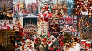 Craft A Digital Masterpiece To Get Your Family And Friends Into The Holiday Spirit! Wallpaper