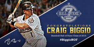 Craig Biggio Hall Of Fame 2015 Class Wallpaper