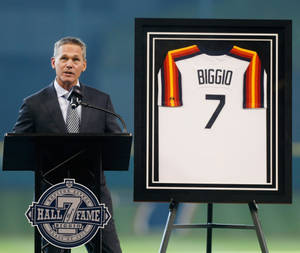 Craig Biggio Honorary Speech Wallpaper