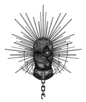 Craig Jones Mask Artwork Wallpaper