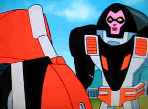 Crasher And Cy-kill Challenge Of The Gobots Wallpaper