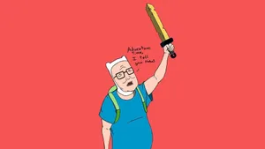 Crazy Cartoon King Of The Hill Wallpaper