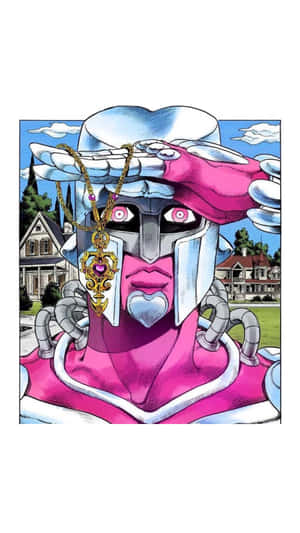 Crazy Diamond Stand Jo Jos Bizarre Adventure Wallpaper