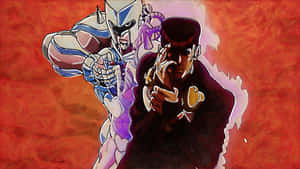 Crazy Diamondand Josuke Higashikata Wallpaper