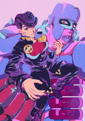 Crazy Diamondand Josuke Higashikata Wallpaper